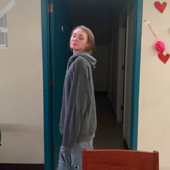 Alo sweatshirt. Never worn. Absolutely beautiful and new. Piece of artwork. - Picture 3 of 4